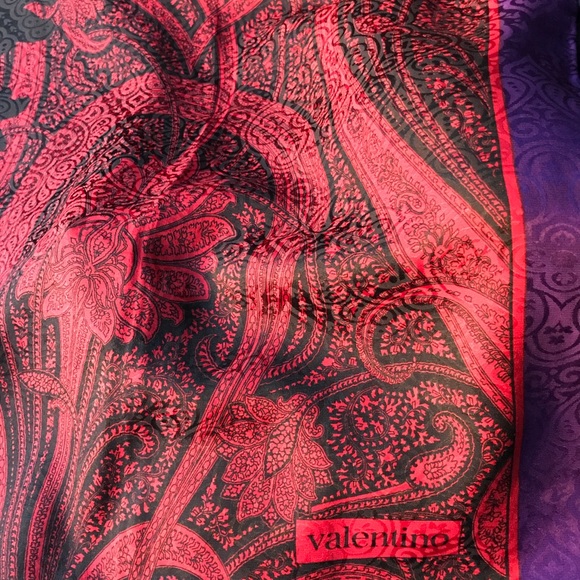 Valentino Silk Scarf - Picture 1 of 4
